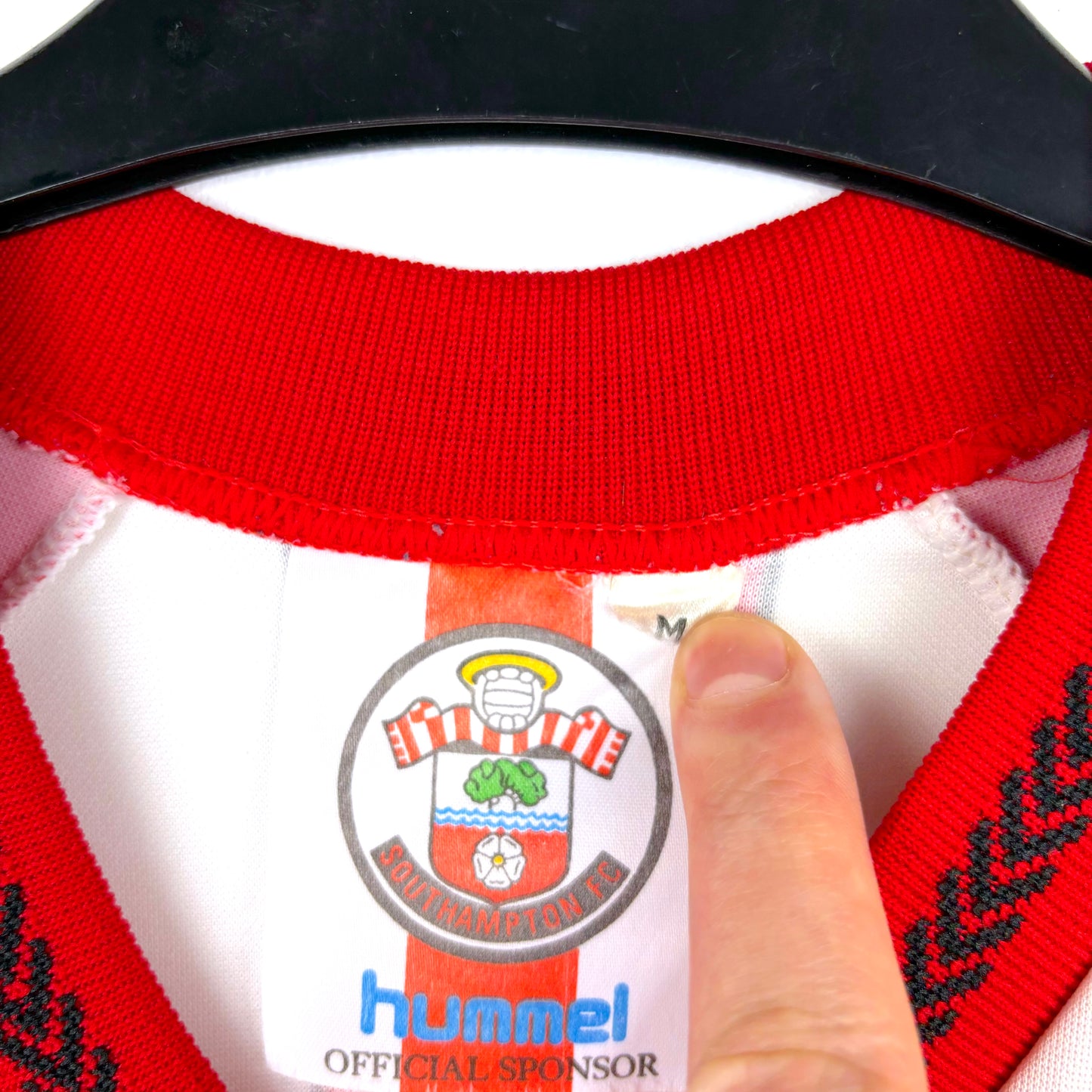Southampton 1989-1991 Hummel Home Football Shirt