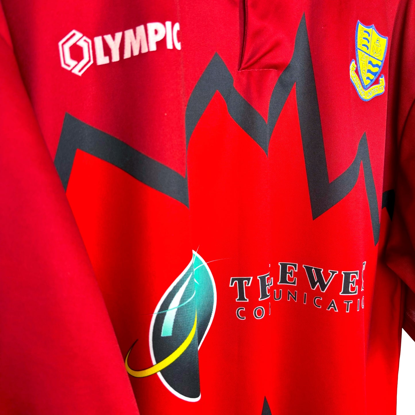 Southend United 1996-1997 Olympic Away Football Shirt