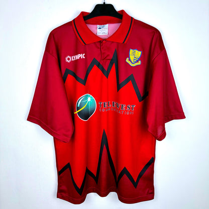 Southend United 1996-1997 Olympic Away Football Shirt