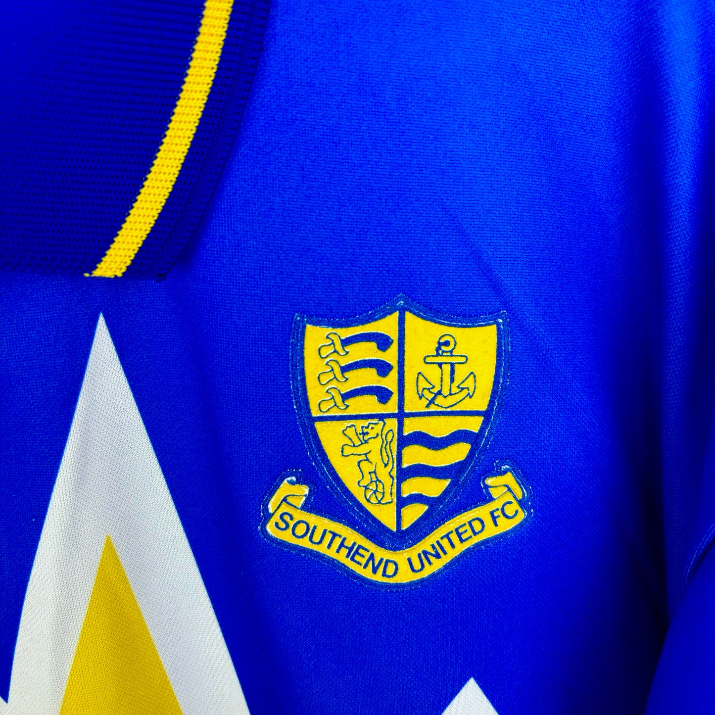 Southend United 1996-1997 Olympic Home Football Shirt