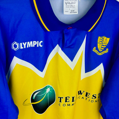 Southend United 1996-1997 Olympic Home Football Shirt