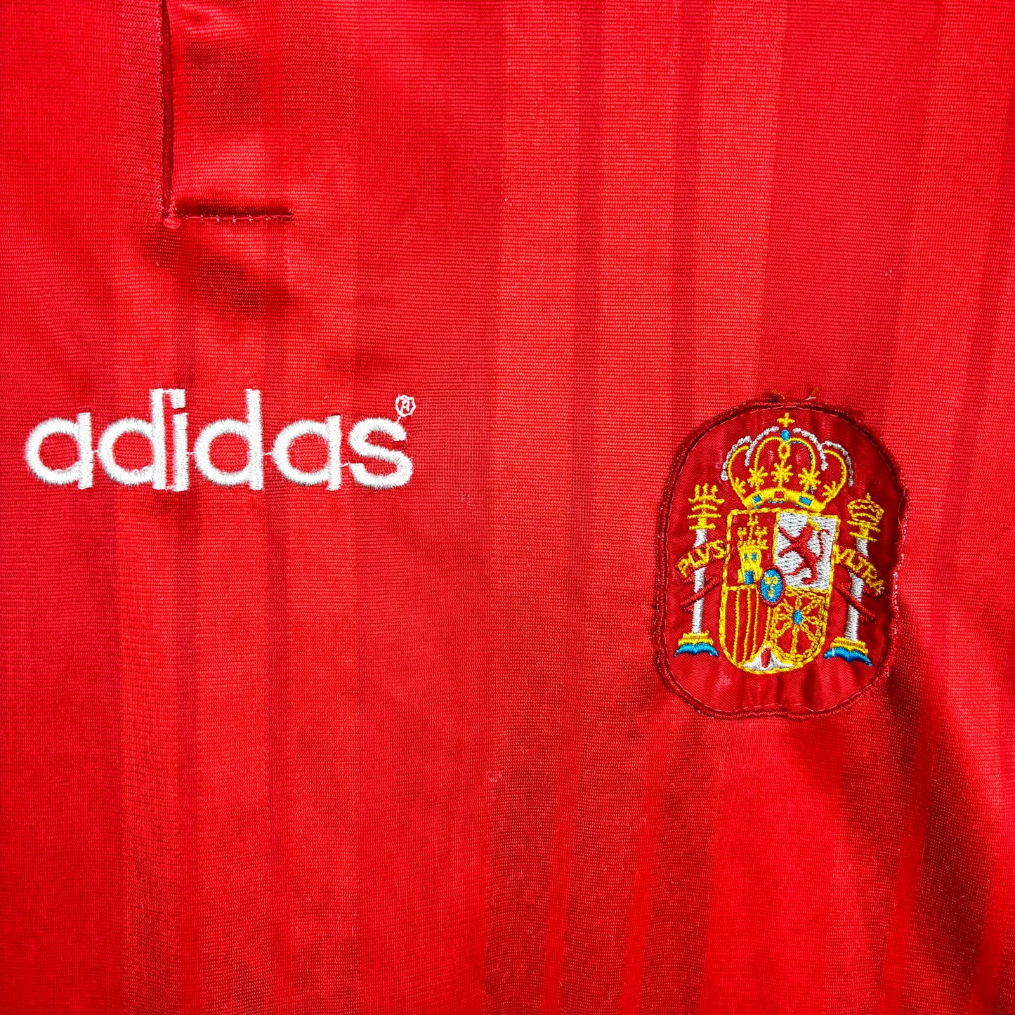 Spain 1994-1996 Adidas Home Football Shirt