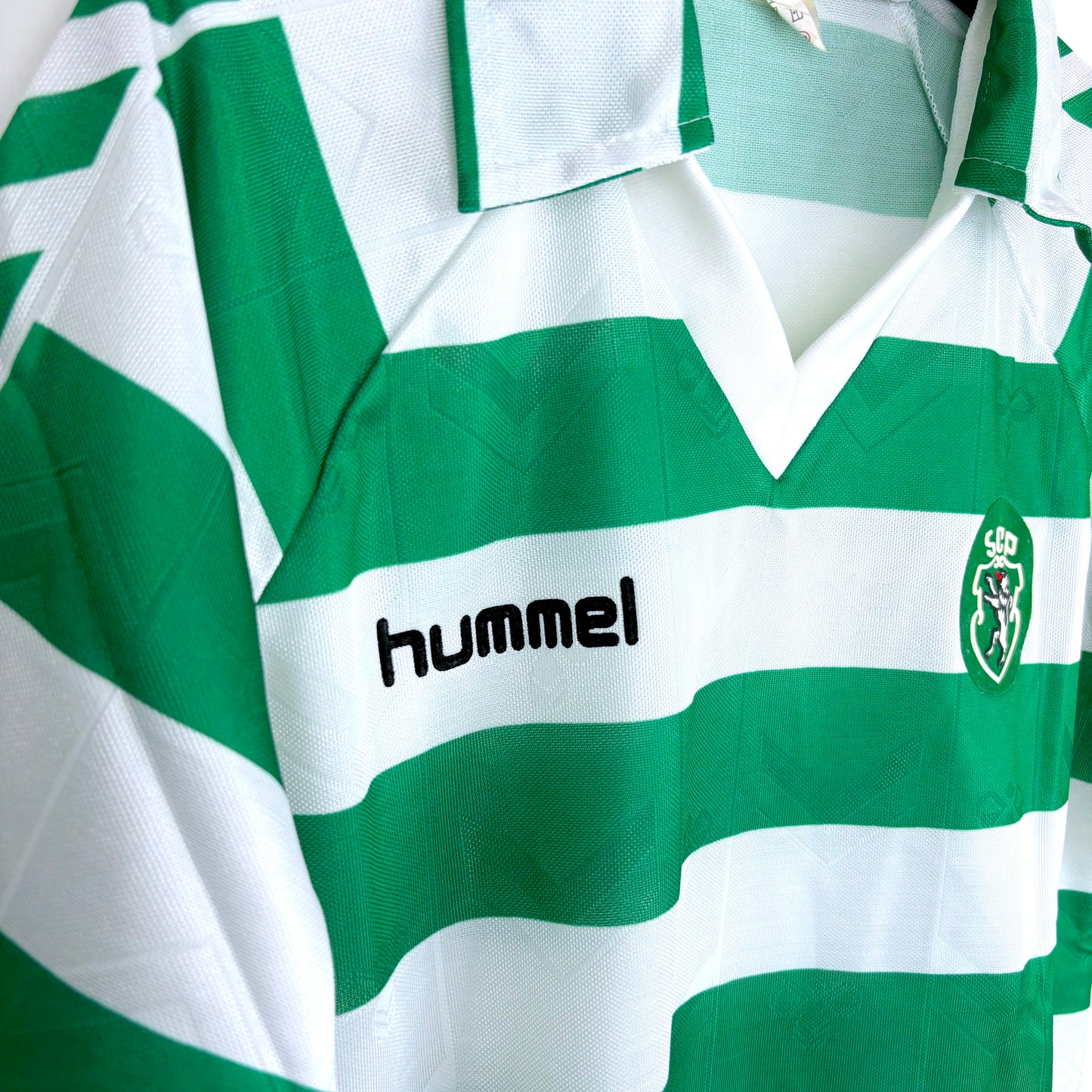 Sporting Club 1987-1988 Hummel Home Football Shirt