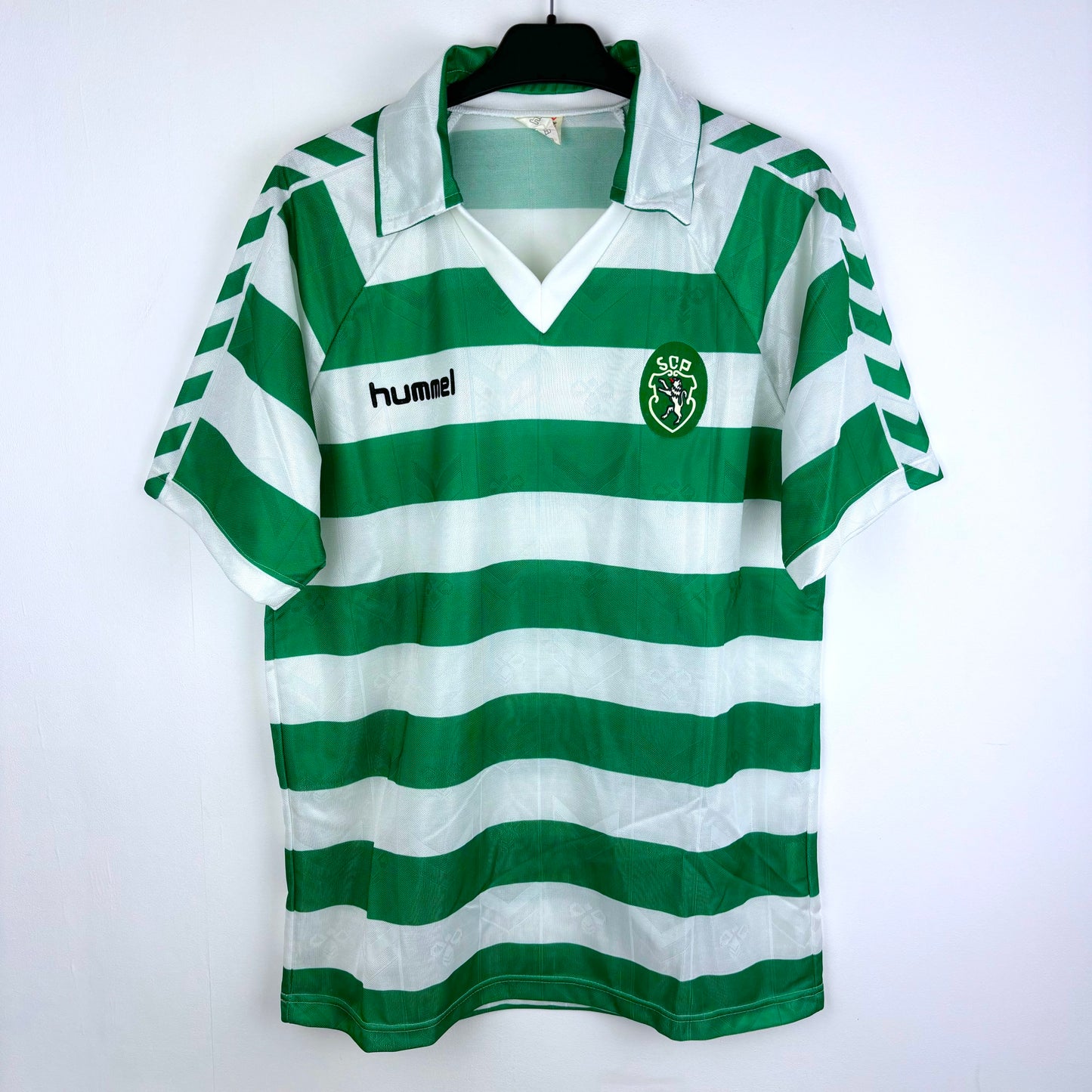 Sporting Club 1987-1988 Hummel Home Football Shirt