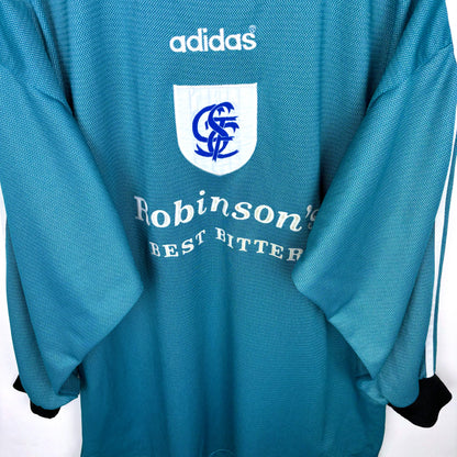 Stockport County 1996-1997 Adidas Goalkeeper Football Shirt Jersey