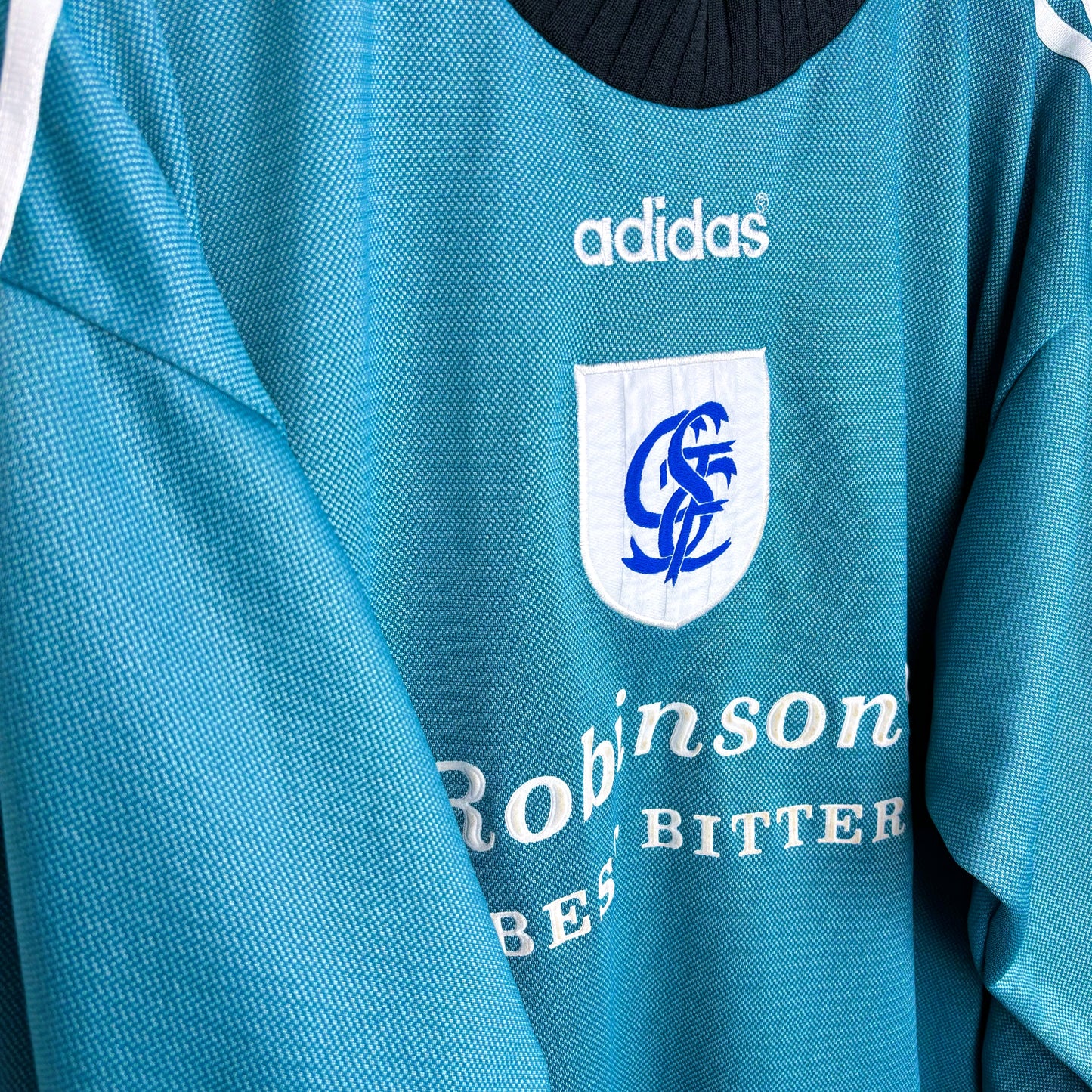 Stockport County 1996-1997 Adidas Goalkeeper Football Shirt Jersey