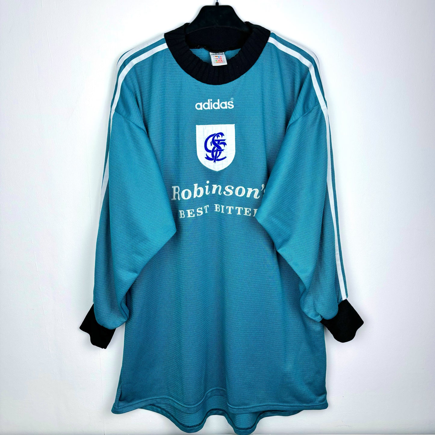 Stockport County 1996-1997 Adidas Goalkeeper Football Shirt Jersey