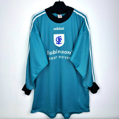 Stockport County 1996-1997 Adidas Goalkeeper Football Shirt Jersey