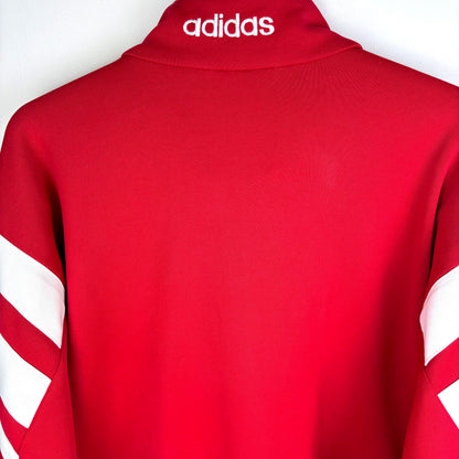 Stuttgart 1996-1997 Adidas Football Training Track Jacket