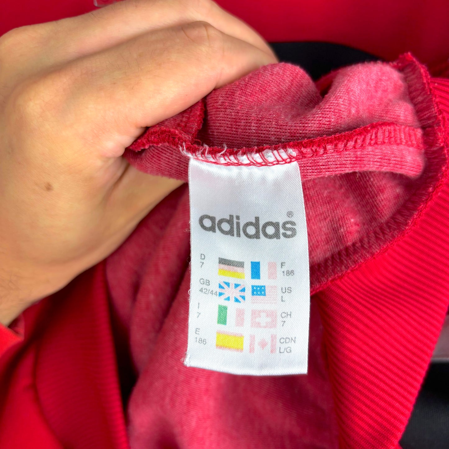 Stuttgart 1996-1997 Adidas Football Training Track Jacket