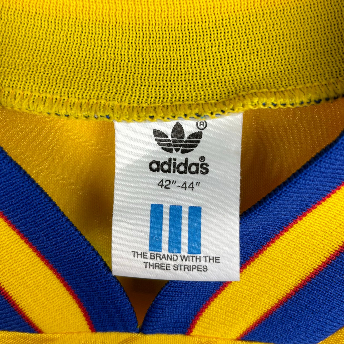 Sweden 1994-1996 Adidas Home Football Shirt Jersey Larsson