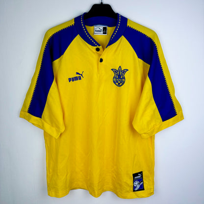 Ukraine 1998-2000 Puma Home Football Shirt