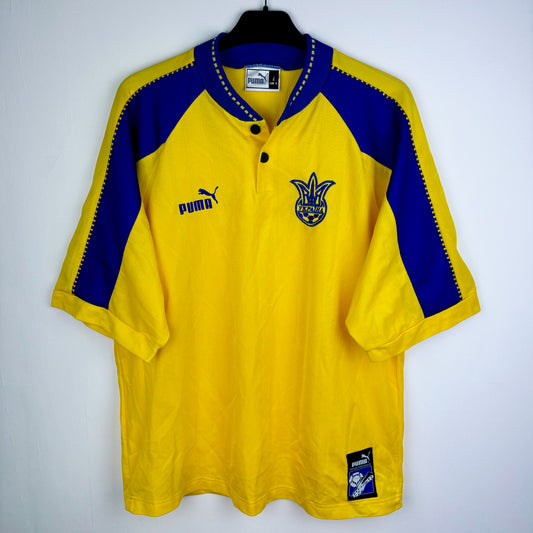 Ukraine 1998-2000 Puma Home Football Shirt
