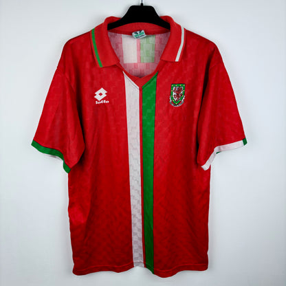 Wales 1996-1998 Lotto Home Football Shirt