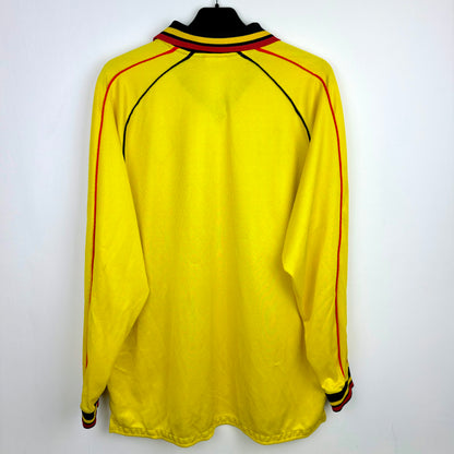 Watford 1999-2001 Le Coq Sportif Longsleeve Home Football Shirt