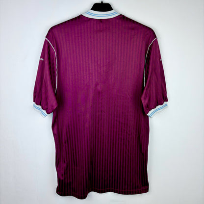 West Ham United 1987-1989 Scoreline Home Football Shirt