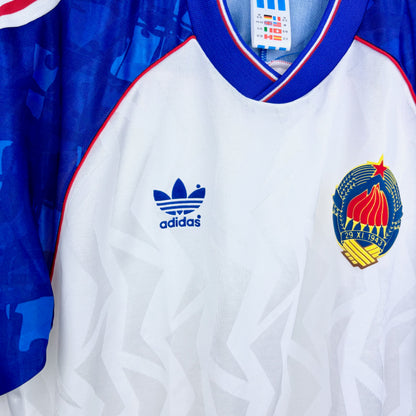 Yugoslavia 1991-1992 Adidas Away Football Shirt