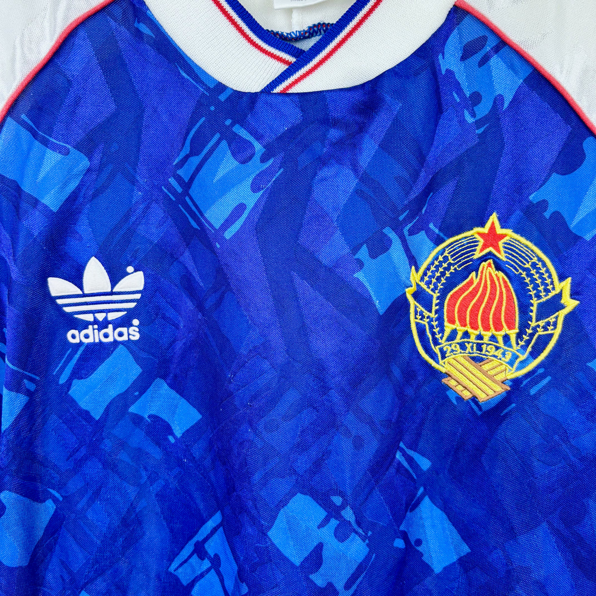 Yugoslavia 1991-1992 Adidas Home Football Shirt