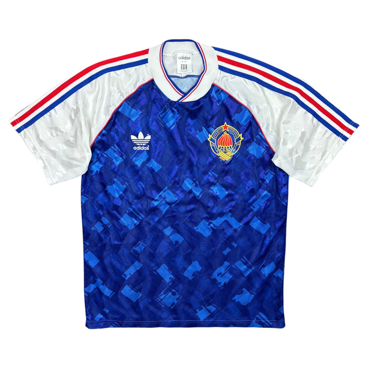 Yugoslavia 1991-1992 Adidas Home Football Shirt