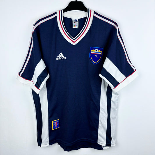 Yugoslavia 1998-2000 Adidas Home Football Shirt