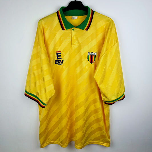 Zimbabwe 1992-1993 ENS Home Football Shirt